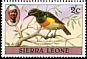 Olive-bellied Sunbird Cinnyris chloropygius  1982 Imprint 1982 on 1980.01 