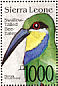 Swallow-tailed Bee-eater Merops hirundineus  1992 Birds  MS MS