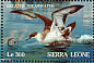 Great Shearwater Ardenna gravis  1995 Singapore 95, marine life 9v sheet