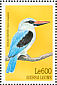 Woodland Kingfisher Halcyon senegalensis  1999 Birds of Africa Sheet