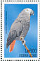 Grey Parrot Psittacus erithacus  1999 Birds of Africa Sheet