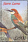 European Bee-eater Merops apiaster  1999 A wonderland of wildlife 6v sheet