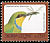 Swallow-tailed Bee-eater Merops hirundineus  2000 Imprint 2000 on 1992.05 