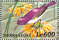 Western Violet-backed Sunbird Anthreptes longuemarei  2000 Birds of Africa Sheet