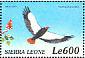 Bateleur Terathopius ecaudatus  2000 Birds of Africa Sheet