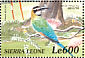 White-throated Bee-eater Merops albicollis  2000 Birds of Africa Sheet
