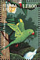 Yellow-chevroned Parakeet Brotogeris chiriri  2000 Stamp Show 2000 Sheet
