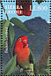 Fischer's Lovebird Agapornis fischeri  2000 Stamp Show 2000 Sheet