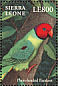 Plum-headed Parakeet Psittacula cyanocephala  2000 Stamp Show 2000 Sheet