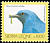 Blue Cuckooshrike Cyanograucalus azureus  2002 Imprint 2002 on 1992.05, 1999.02 