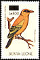 African Golden Oriole Oriolus auratus  2008 Surcharge on 1988.01 