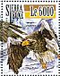 Steller's Sea Eagle Haliaeetus pelagicus  2015 Birds of prey Sheet