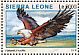 African Fish Eagle Icthyophaga vocifer  2016 Selous game reserve 4v sheet