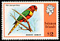 Duchess Lorikeet Charmosynoides margarethae  1976 Definitives 