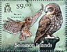 Fearful Owl Asio solomonensis  2012 Owls Sheet