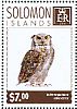 Great Horned Owl Bubo virginianus  2014 Owls Sheet