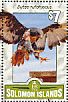 Jackal Buzzard Buteo rufofuscus  2016 Birds of prey Sheet