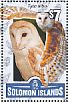 Western Barn Owl Tyto alba  2016 Owls Sheet