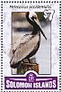 Brown Pelican Pelecanus occidentalis  2016 Waterbirds Sheet