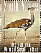 Kori Bustard Ardeotis kori  2008 The big 5 of birds Sheet with 2 sets