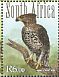 Crowned Eagle Stephanoaetus coronatus  2011 Forest birds Sheet with 2 sets