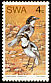 White-tailed Shrike Lanioturdus torquatus  1974 Rare birds 