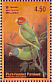 Plum-headed Parakeet Psittacula cyanocephala  2003 Resident birds of Sri Lanka Sheet