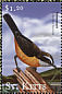 Bananaquit Coereba flaveola  2001 Flora and fauna of the Caribbean 6v sheet