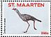 Red-legged Seriema Cariama cristata  2016 Birds Sheet