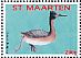 Great Grebe Podiceps major  2017 Birds Sheet