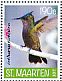 Antillean Crested Hummingbird Orthorhyncus cristatus  2017 Birds Sheet