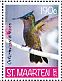 Antillean Crested Hummingbird Orthorhyncus cristatus  2017 Birds Sheet