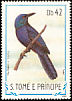 Chestnut-winged Starling Onychognathus fulgidus  1983 Birds 