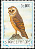 Western Barn Owl Tyto alba  1983 Birds 
