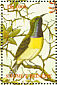 Newton's Sunbird Anabathmis newtonii  2002 Birds Sheet