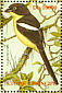 Sao Tome Fiscal Lanius newtoni  2002 Birds Sheet