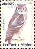 Verreaux's Eagle-Owl Bubo lacteus  2004 Owls Sheet