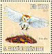Western Barn Owl Tyto alba  2006 Threatened species 4v sheet