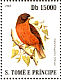 Principe Seedeater Crithagra rufobrunnea  2007 Birds Sheet
