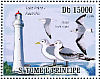 Black-legged Kittiwake Rissa tridactyla  2009 Lighthouses and birds Sheet
