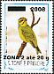 Yellow-fronted Canary Crithagra mozambica  2009 Overprint ZONA 2 