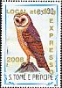 Western Barn Owl Tyto alba  2009 Overprint EXPRESSO 