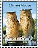 Eurasian Eagle-Owl Bubo bubo  2014 Owls Sheet
