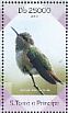 Volcano Hummingbird Selasphorus flammula  2014 Hummingbirds Sheet