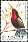 Purple-throated Carib Eulampis jugularis  1996 Birds of St Vincent 
