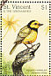 Hooded Warbler Setophaga citrina  1997 Birds of the world Sheet