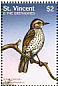 Song Thrush Turdus philomelos  1997 Birds of the world Sheet