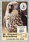 Peregrine Falcon Falco peregrinus  1997 Sierra Club 9v sheet