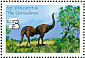 Giant Moa Dinornis maximus  1999 Prehistoric animals 12v sheet