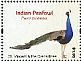 Indian Peafowl Pavo cristatus  2011 Animals of India 7v sheet